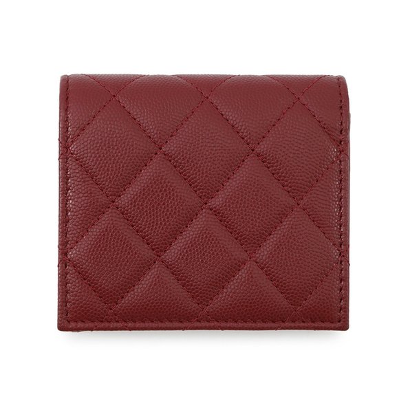CHANEL Caviar Leather Logo Wallet - Picture 3 of 16